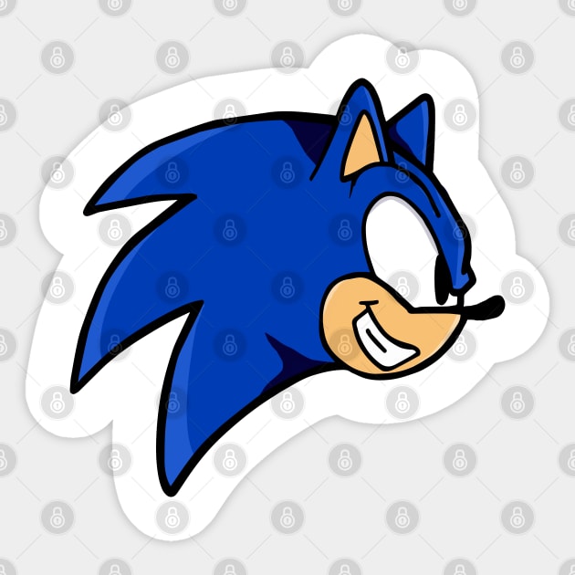 Sonic Sticker by Ashfosaurus